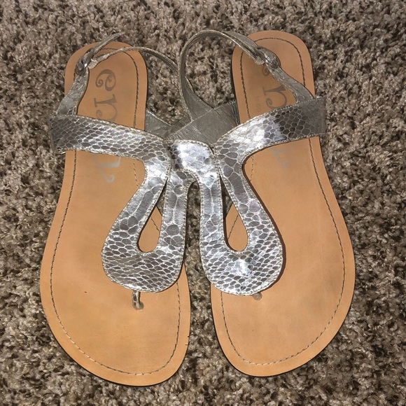 Silver Sandals - Picture 2 of 4